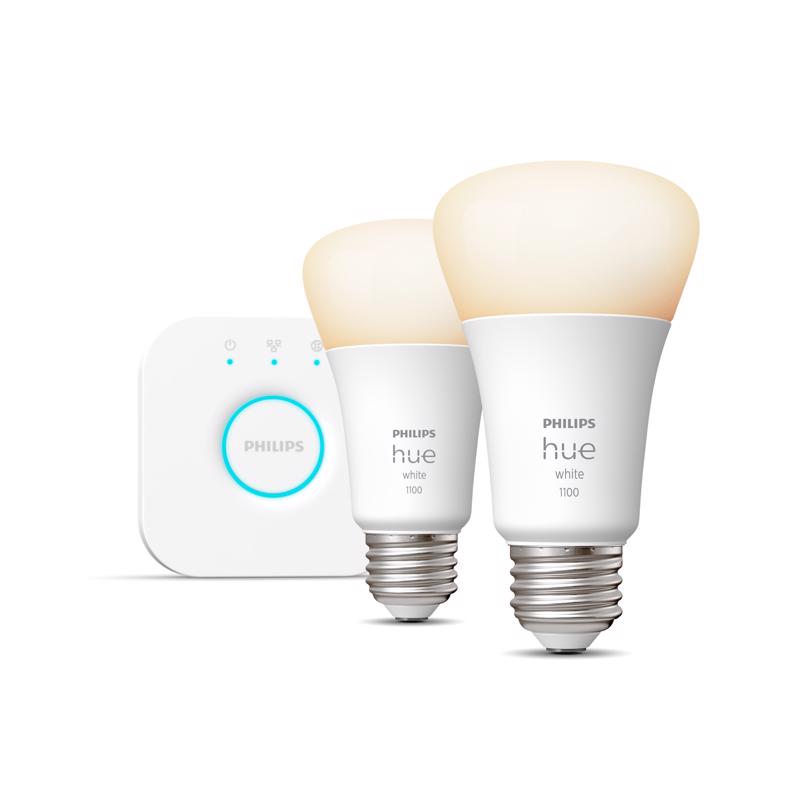 Philips 563080 HUE LED Bulb Starter Kit, 10.5 Watts, 120 Volt
