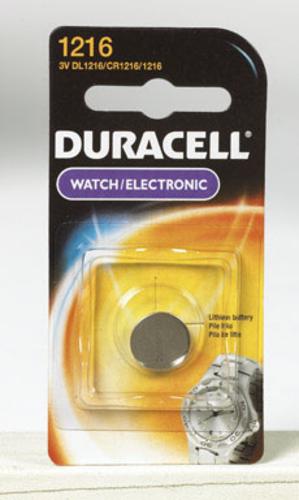 Duracell DL1216BPK Watch & Electronics Battery, 3 Volt