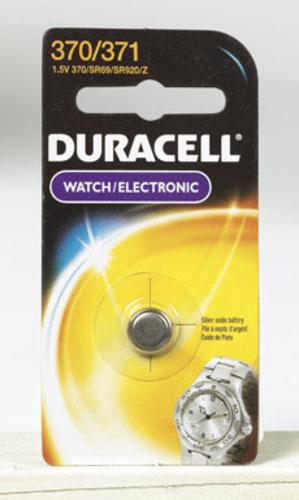 Duracell D370/371BPK Watch & Electronic Battery, #370/371, 1.5 Volt