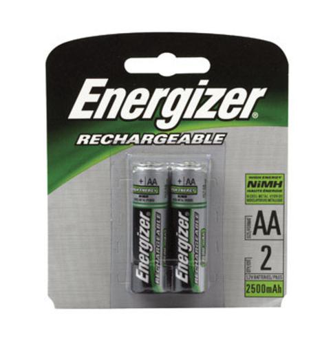 Energizer NH15BP-2 Rechargeable Battery, AA