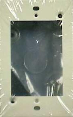 Wiremold V5748S Metal B Series 1 Gang Box, Ivory