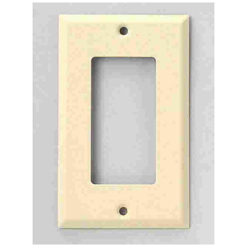 Creative Accents 8IK117 Rocker-GFCI Wall Plate, 1 Gang, Ivory