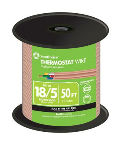 Southwire 64169622 Thermostat Wire, 50'