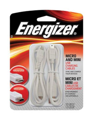 Energizer PC-CB70 USB Charger Cables,