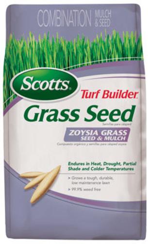 Scotts 18262 Turf Builder Zoysia Grass Seed And Mulch, 5 lbs