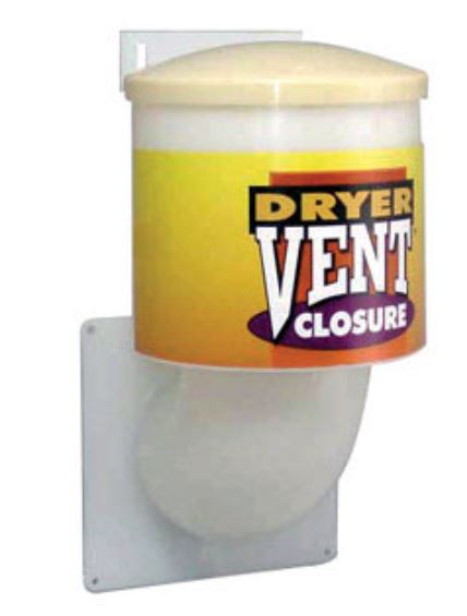 Lambro DVC Ultra Seal Dryer Vent, 4", White