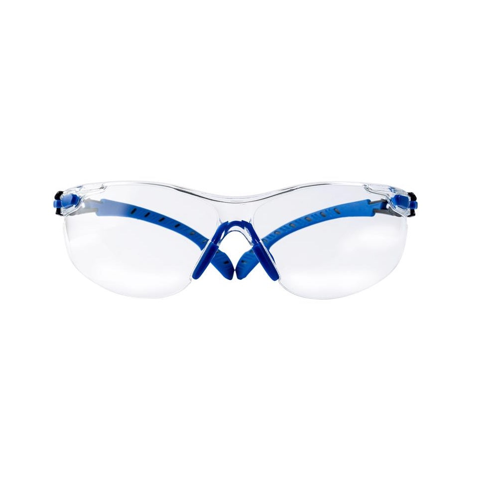3M 47210H1-VDC Scotchgard Anti-Fog Safety Glasses, Black/Blue Frame