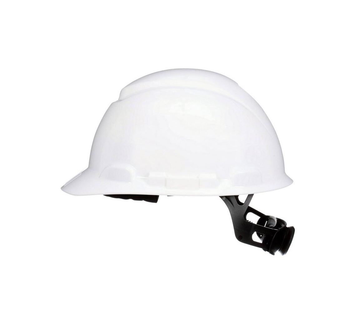3M CHH-R-W6-SL SecureFit 4-Point Ratchet Cap Style Hard Hat, White