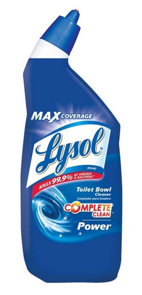 Lysol 1920002522 Toilet Bowl Cleaner And Disinfectant, 24 Oz.