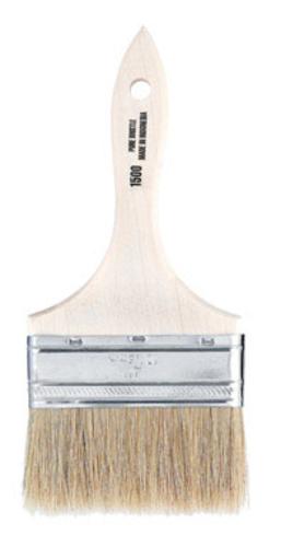 Linzer 1500-4" White Chinese Chip Flat Brushes, 4"