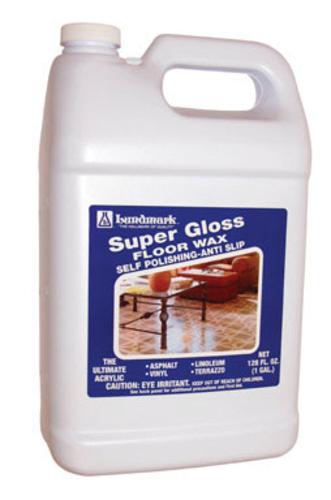 Lundmark 3202G01-2 Super Gloss Acrylic Floor Wax, 1 Gallon