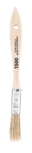 Linzer 1500-1/2" White Chinese Bristle Chip Flat Brush, 1/2"