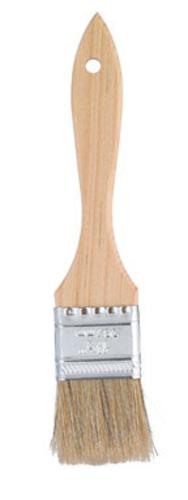 Linzer 1500-1-1/2 White Chinese Bristle Chip Flat Brush, 1.5"