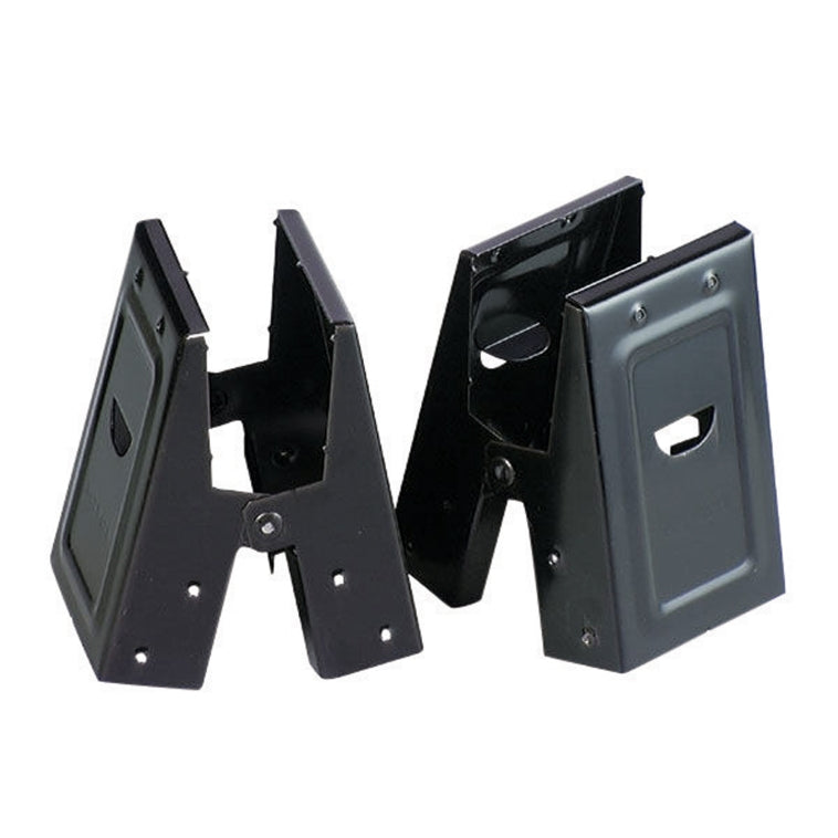 Fulton 300SHB Sawhorse Brackets, 2" x 4", Black