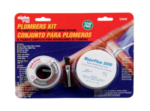 Alpha 53949 Lead-Free Non Electrical Plumbers Kit, 6 Oz