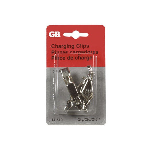 GB Electrical 14-510 Battery Charging Clips, 2"