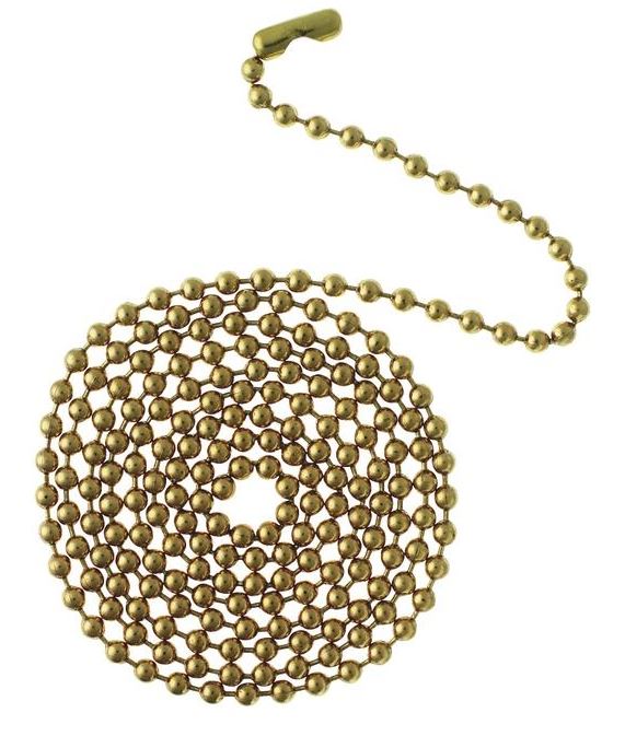 Westinghouse 77012 Beaded Chain with Connector, 12"