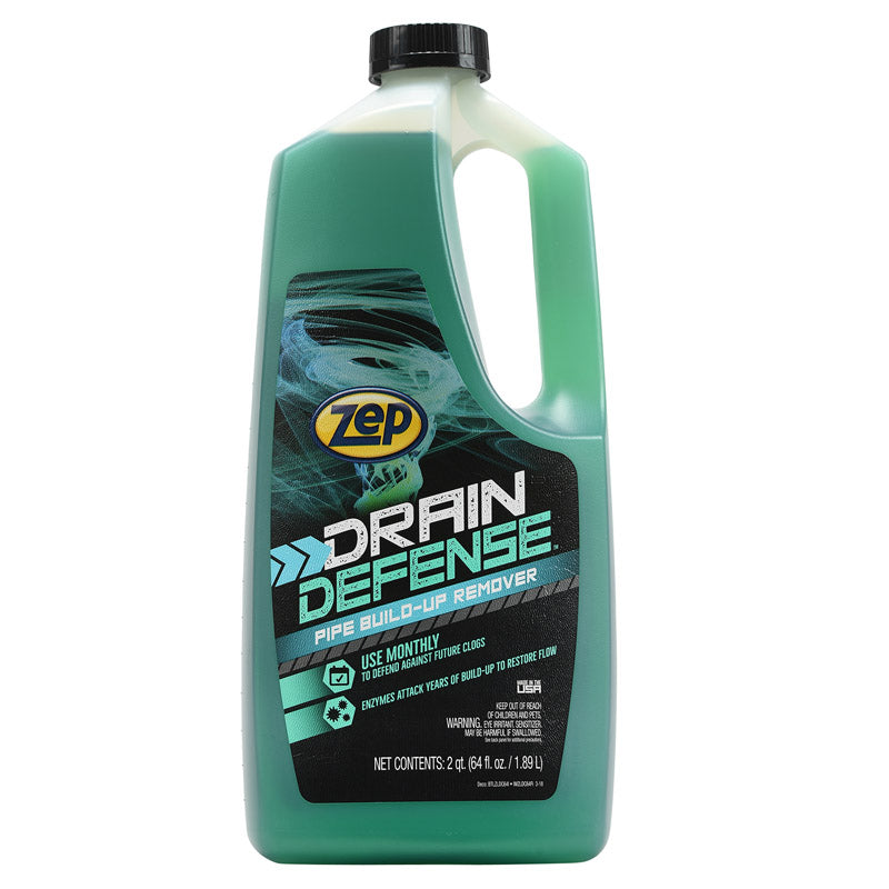 Zep ZLDC648 Drain Care Build-Up Remover, 64 Oz