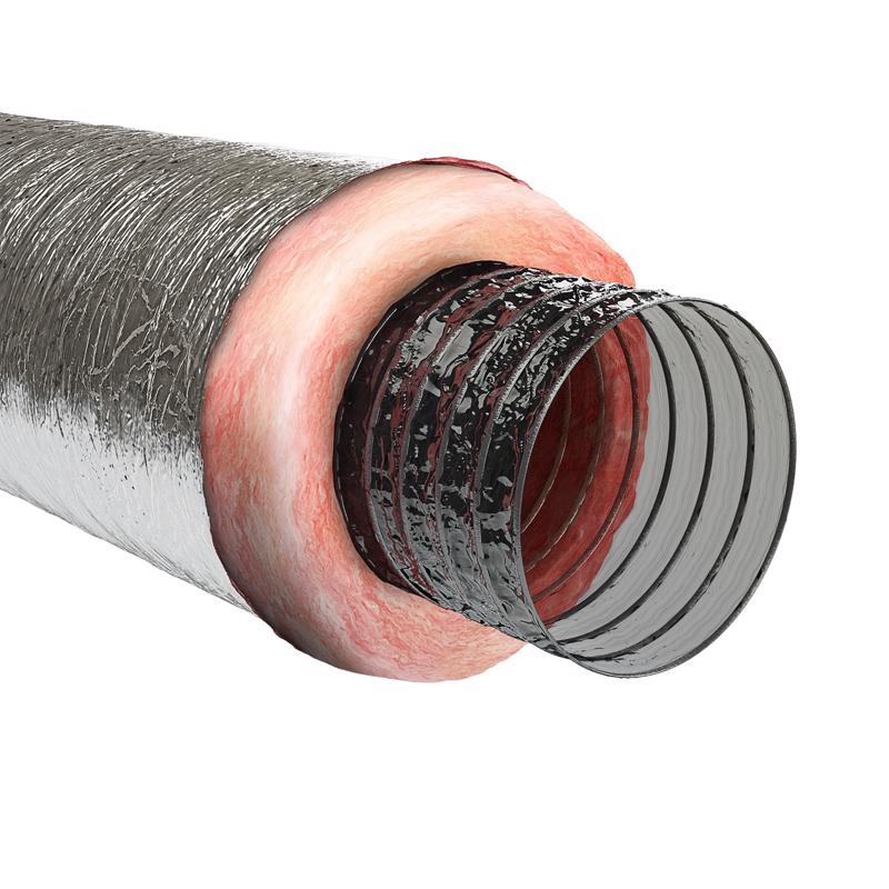 Imperial MEA-0425-6 Insulated Flexible Duct, 4 Inch x 25 Feet