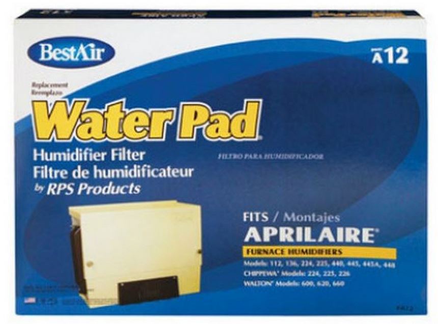 BestAir A12 Evaporative Water Pad, 14-3/4" x 11-1/2" x 1-3/4"