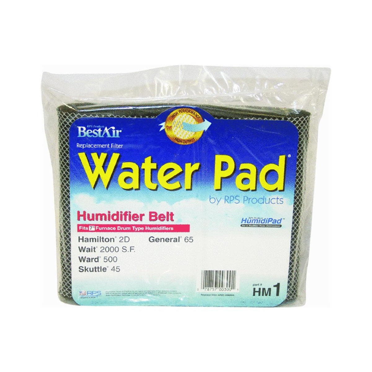 BestAir HM1 Replacement Humidifider Belt, 7" x 18-1/4"