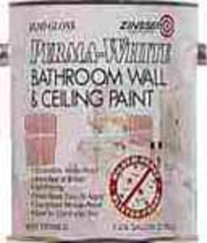 Zinsser 2761 Mildew Proof Interior Paint Semi Gloss, White, 1 GL