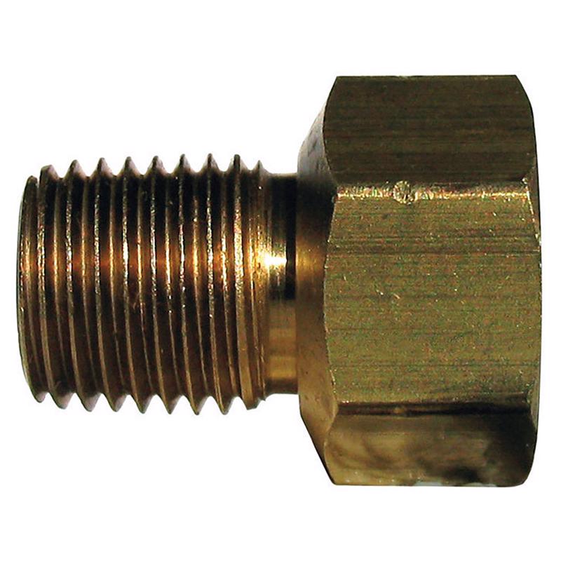 Homeplus+ 6JC050810721027 Inverted Flare Adapter, 1/4 Inch x 1/8 Inch