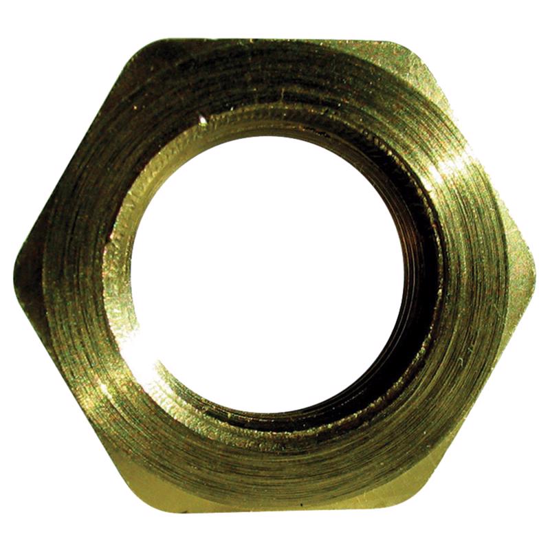 Homeplus+ 6JC050801521041 Pipe Lock Nut, Yellow, Brass