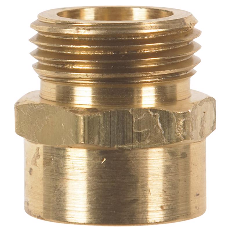 Homeplus+ 6JC126301511017 Hose Adapter, Brass