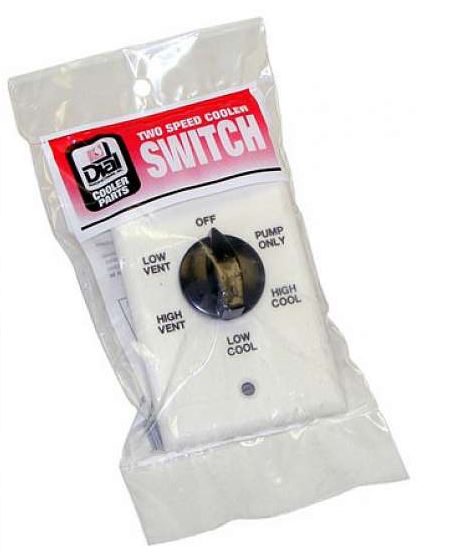 Dial 7112 Cooler Wall Switch, Six Position