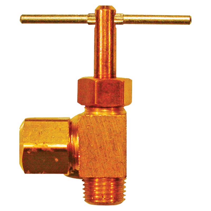 Homeplus+ 6JC052102421013 Angle Compression Valve, 1/4 Inch x 1/8 Inch