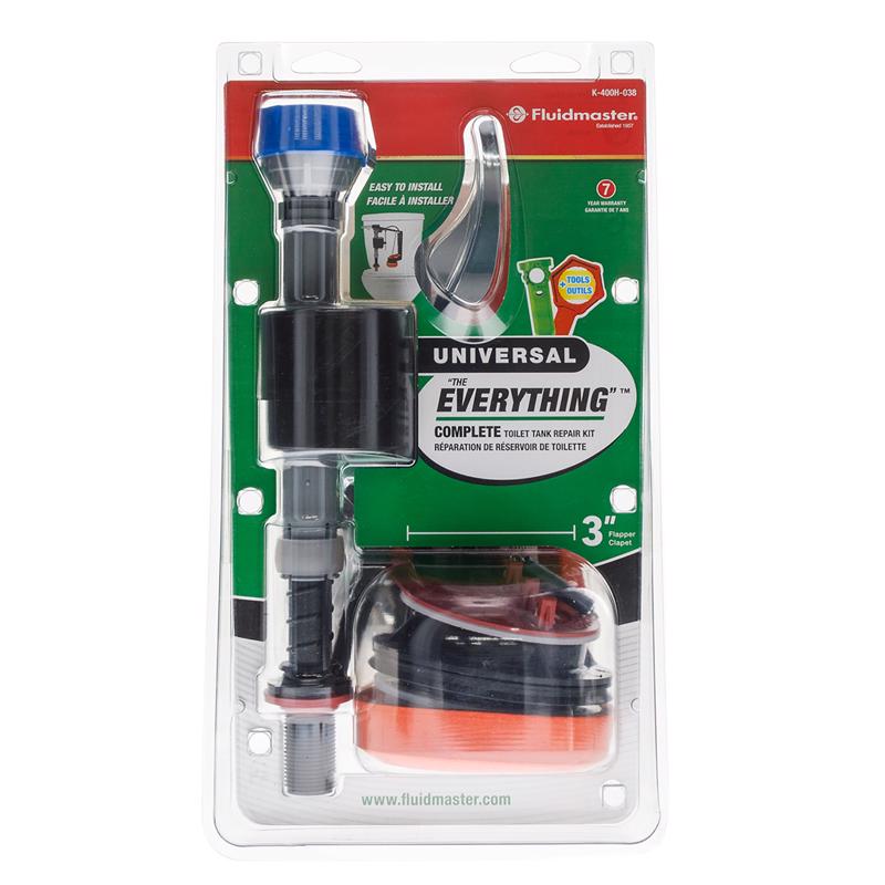 Fluidmaster K-400H-038-T4 Everything Toilet Repair Kit, Multicolored