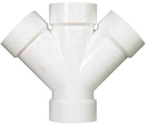 buy pvc-dwv tees & wyes at cheap rate in bulk. wholesale & retail plumbing replacement items store. home décor ideas, maintenance, repair replacement parts