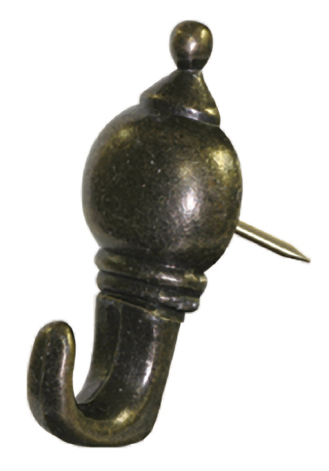 Hillman 122212 Colonial Push Pin Hanger, Antique Brass