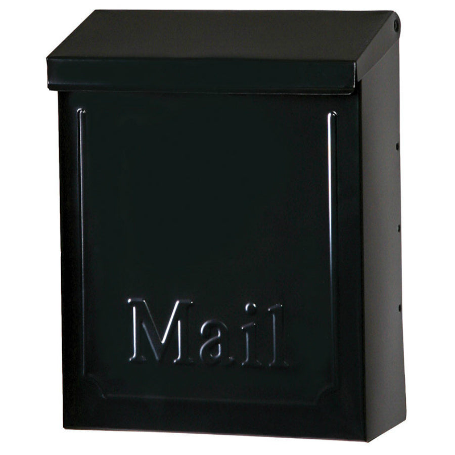 Gibraltar Mailboxes THVKB0AM Townhouse Wall Mount Mailbox, Black