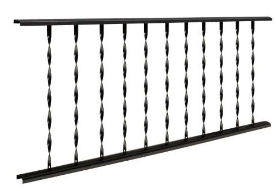 L L Building Products CR425 Classic Ornamental Railing, 4'