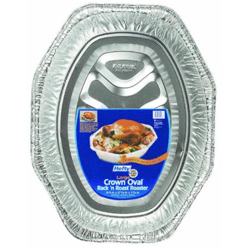 E-Z Foil 1918 Oval Rack'n Roast Roaster Pan