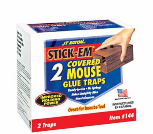 Jt Eaton 144 Stick-Em Covered Mouse Glue Traps