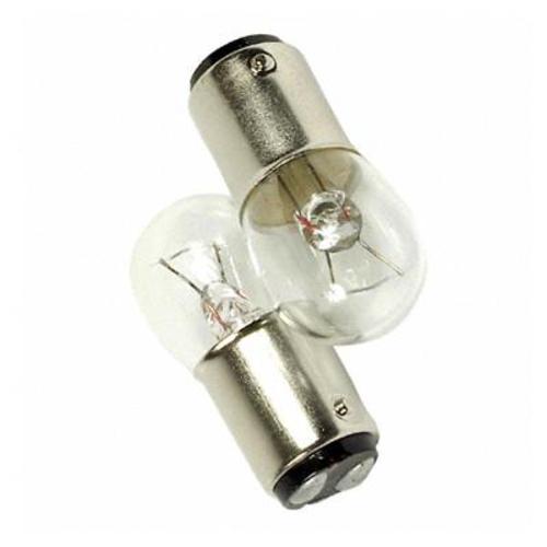 GE 12373 Double Contact Bayonet Miniature Bulb #1004/BP2, 13 V, B6