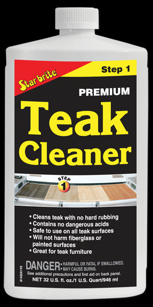 Star Brite 81432 Premium Teak Cleaner, 32 Oz