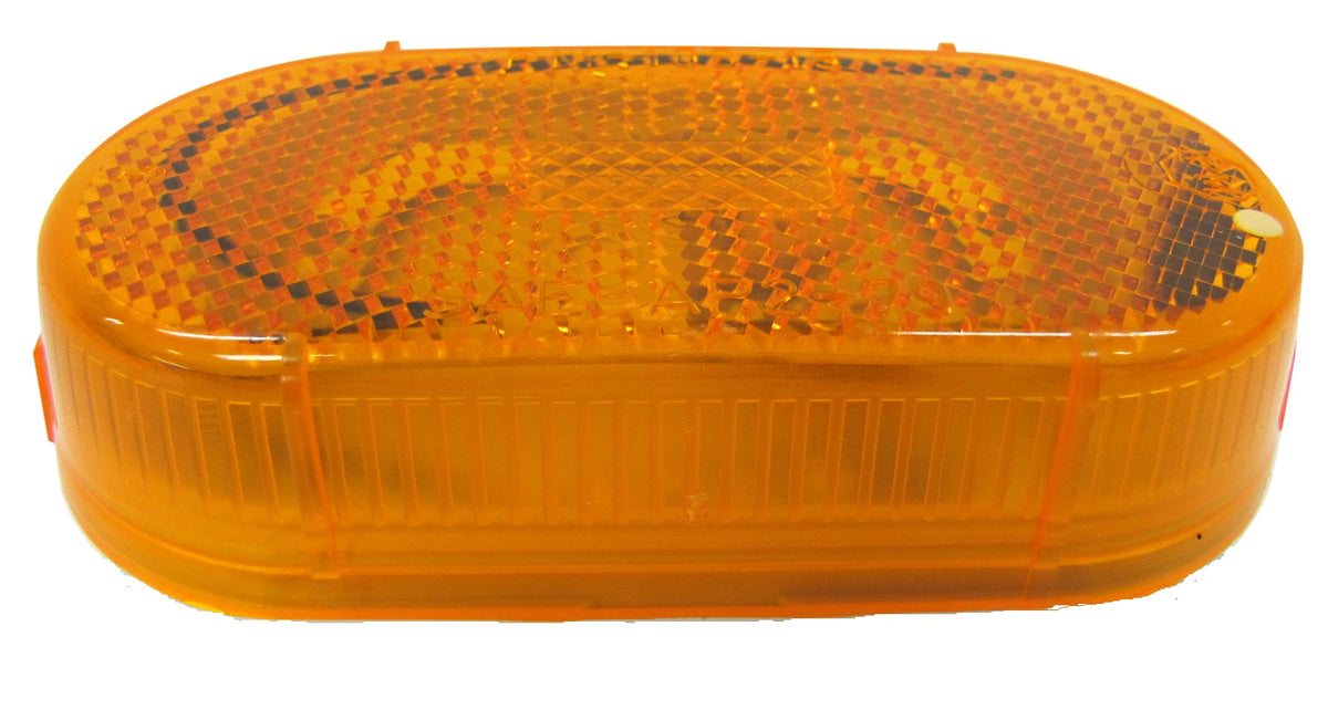 Peterson V108-15A 2-Bulb Clearance/Marker Replacement Lens, Amber
