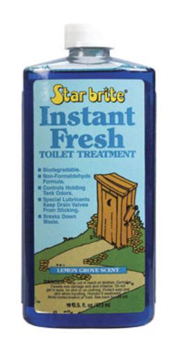 Star Brite 71716 Instant Fresh Toilet Treatment, 16 Oz, Lemon