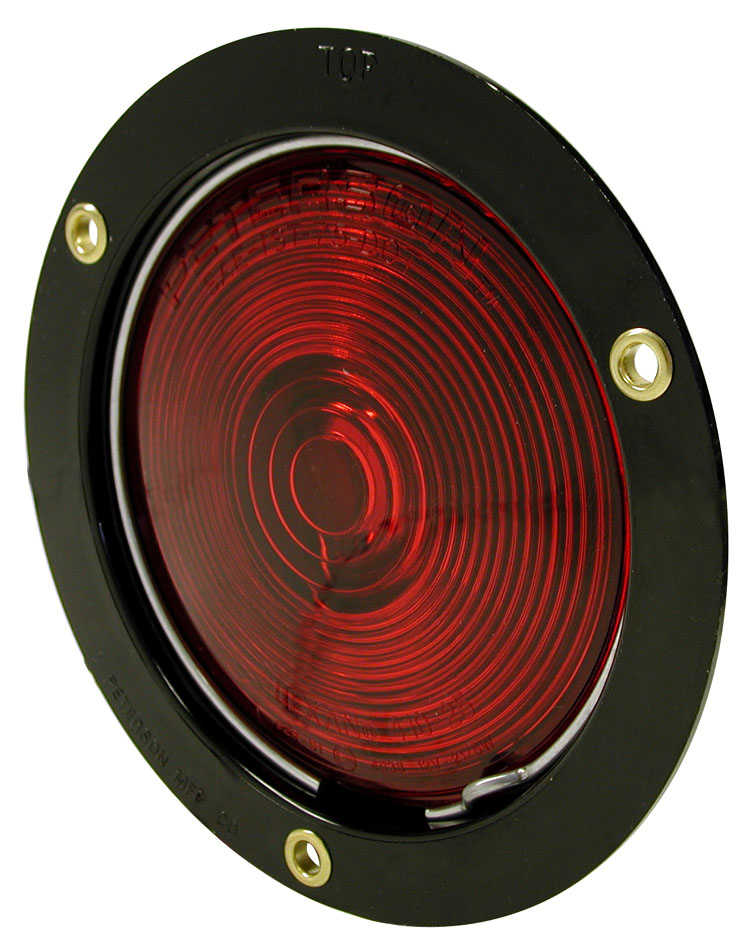Peterson V413 Flush-Mount Stop/Turn/Tail Light, 4-1/2", Red