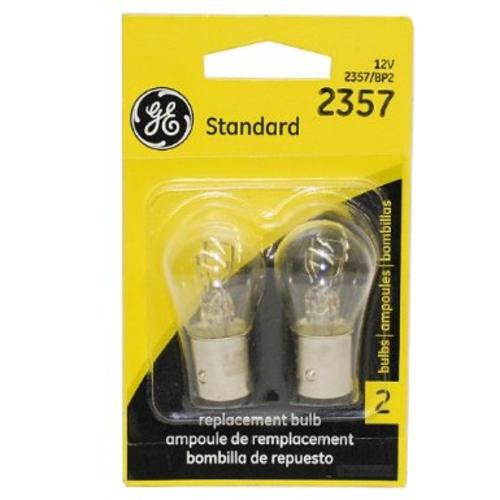 GE 12298 Double Contact Index Miniature Bulb #2357/BP, 13/14 V, S8