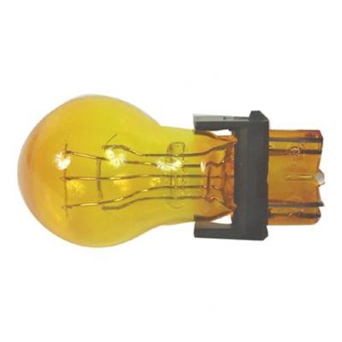 GE 12314 Plastic Wedge Miniature Bulb #3157NA/BP2, 13/14 V, Amber