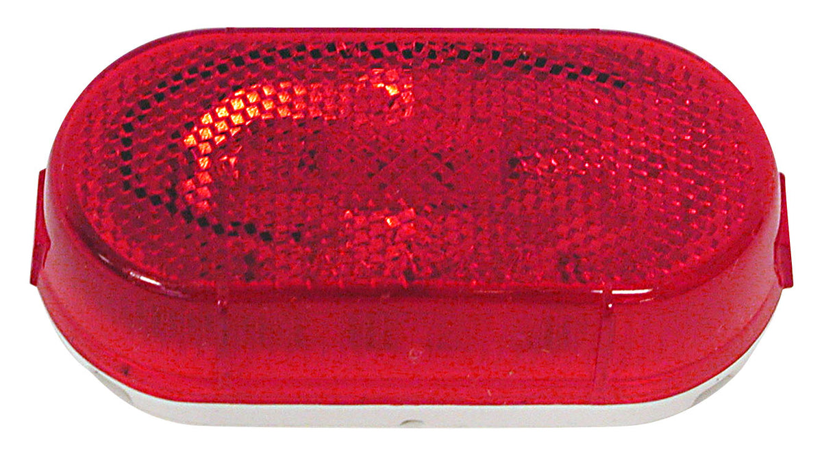 Peterson V108WR Clearance/Side Marker Light, 4-1/8"x2"x1-1/32", Red