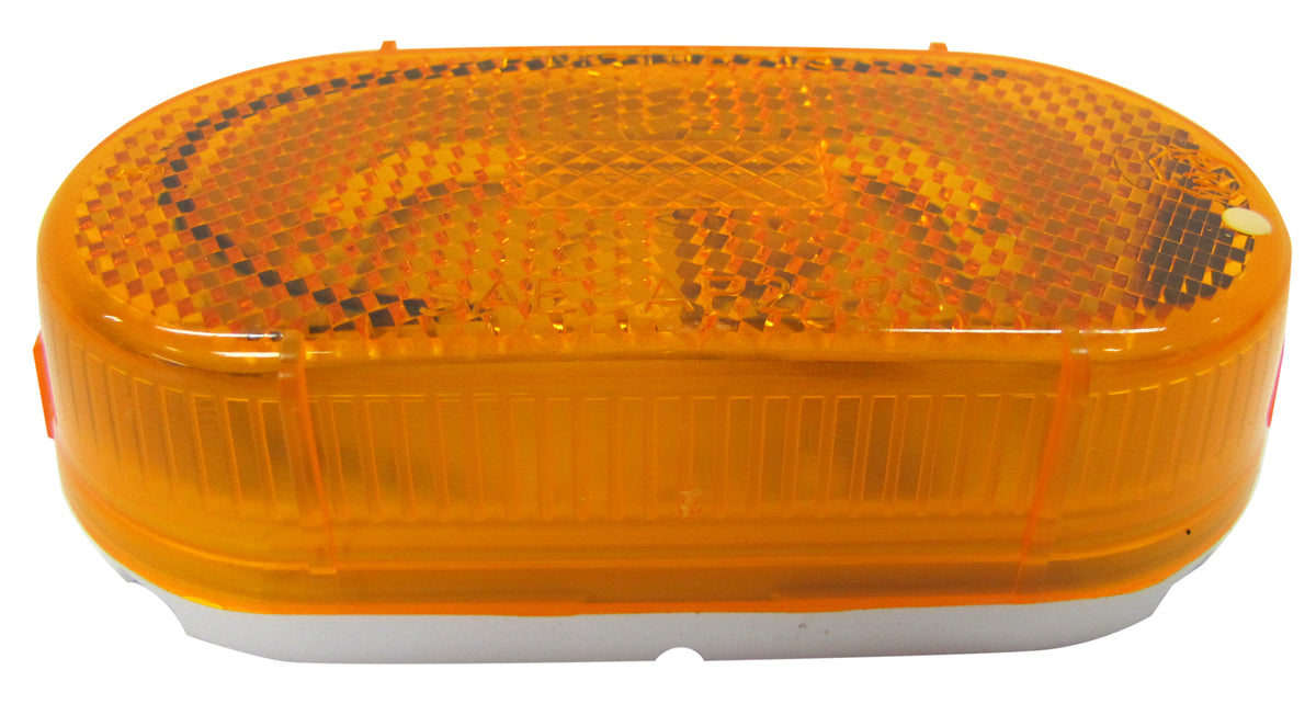 Peterson V108WA Clearance/Side Marker Light, 4-1/8"x2"x1-1/32", Amber