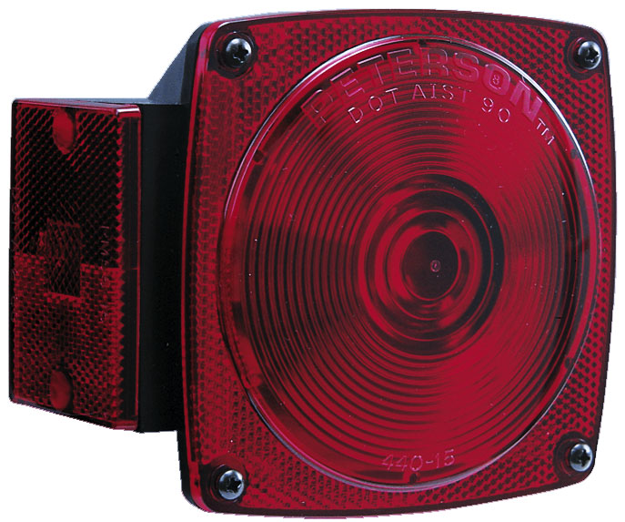 Peterson V440L 7-Functions Combination Stop/Tail Light, Red