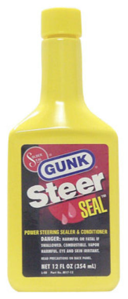 Gunk M1712 Steer Seal Power Steering Sealer, 12 Oz