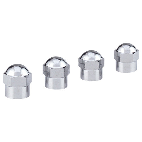 Victor 22-5-00716-8 Hex Tire Valve Cap, 0.305", Chrome, CD/4